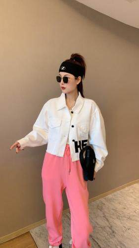 夏季新款彩色牛仔外套，女装，雪儿诱惑