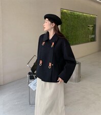 澳驼绒外套，其它，吉之红