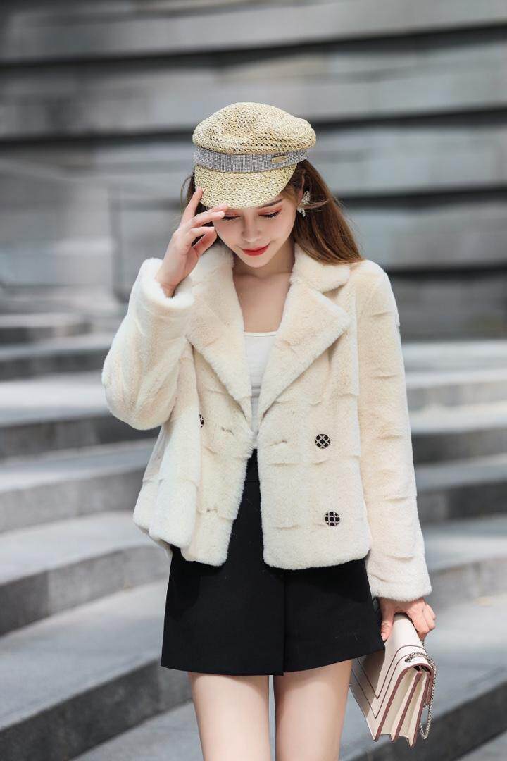 丹麦貂皮草，爆爆爆，女装皮草，蕊妮