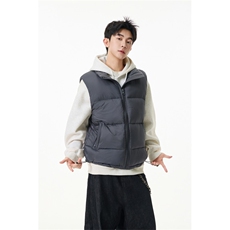 90%绒新标有报告短款宽松羽绒服马甲上衣Y981/P210现货，男装羽绒服，星座202