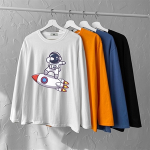 TX3158-P28 纯长袖t恤男大码圆领打底衫体恤上衣服图片