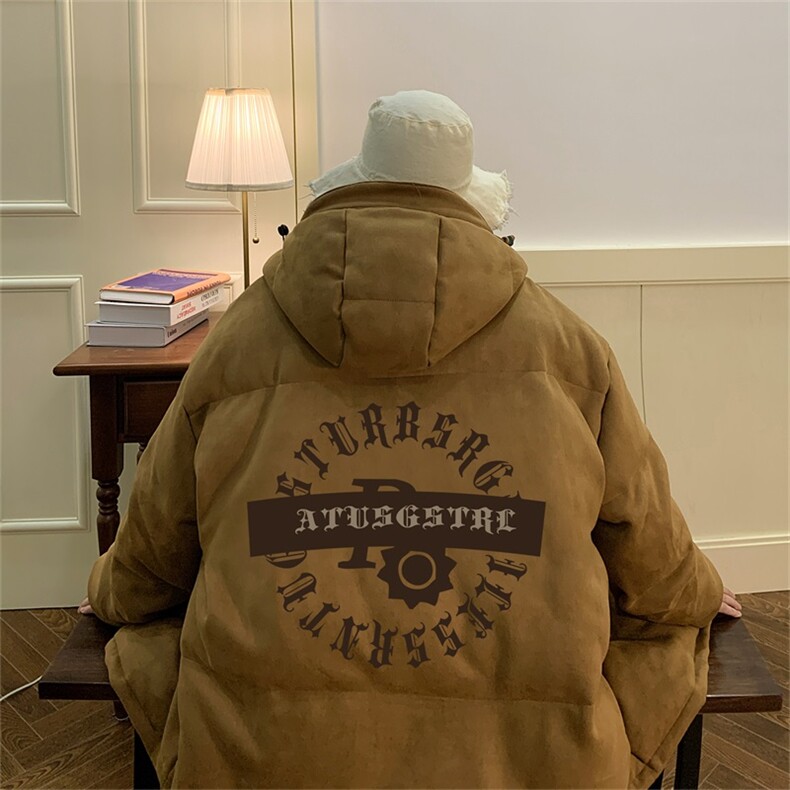 电商DSA028-MYD2222P115冬季新款麂皮绒立领棉衣男控148，男装棉衣，电商A028