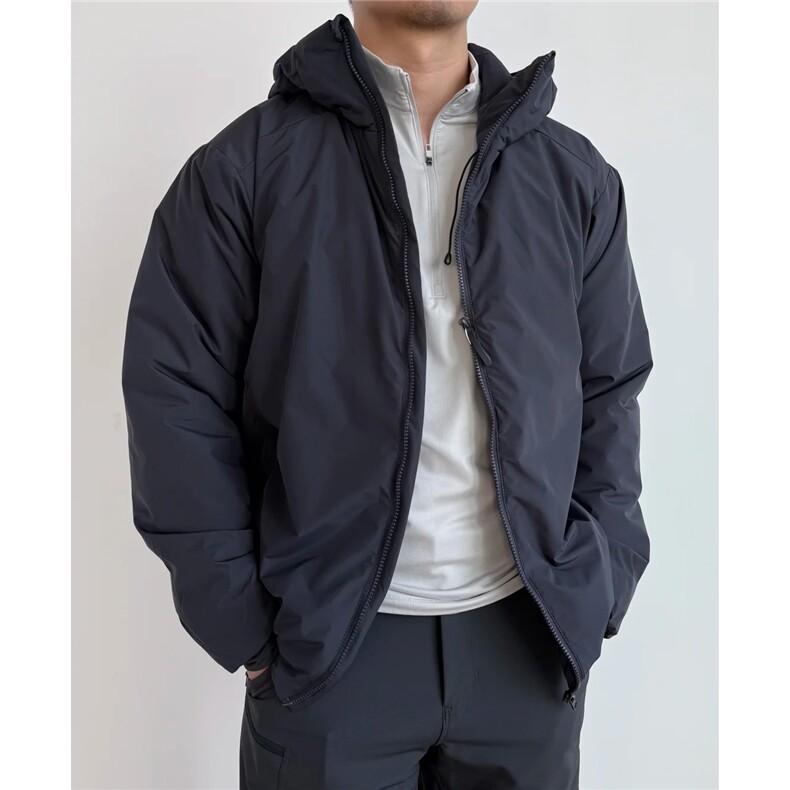 新雪丽3M宽松连帽阿童木棉服D328-MY990-P128,男装棉衣,电商D328