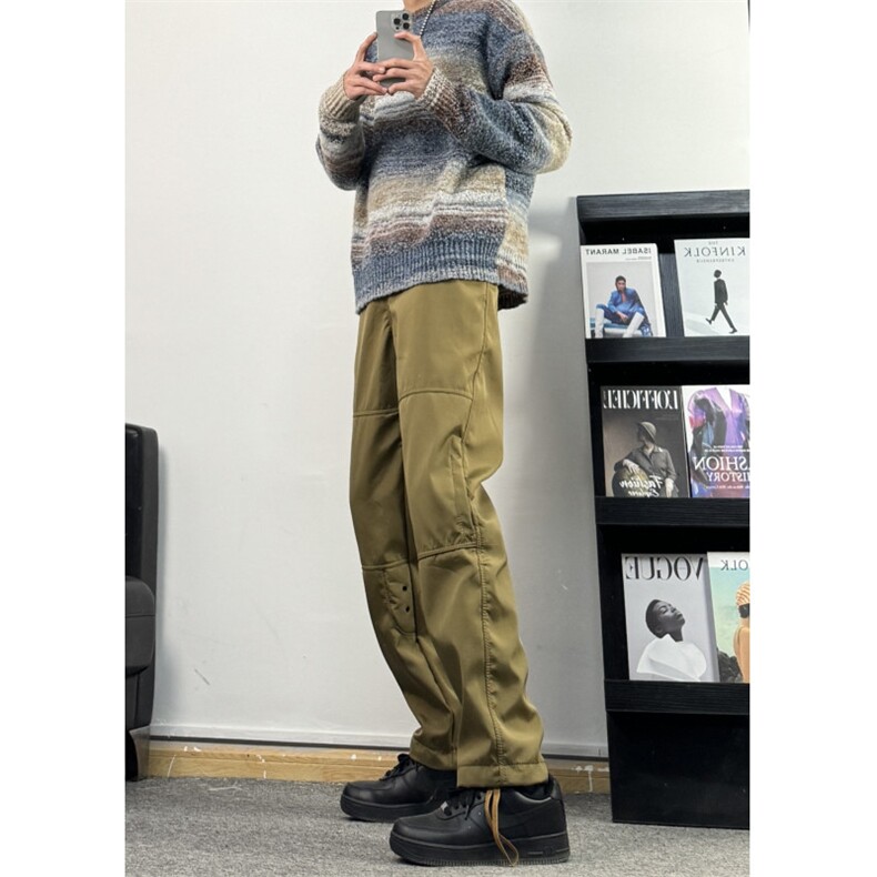 现货高品质vibe美式防风防水冲锋裤常规45加绒55,男装休闲裤,星座310A-4