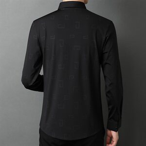 E992钱塘2020-2秋冬高品质男士无痕精品格子衬衫P90主推图片