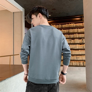 71105-P35秋季休闲卫衣男长袖T恤打底衫图片