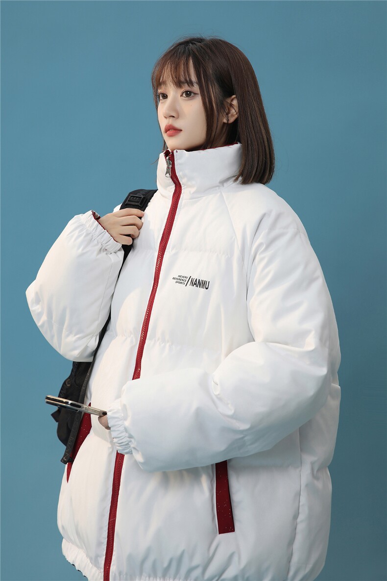 XZ230-1MY50中性风宽松简约双面穿满天星休闲立领面包服P128控158,男装棉衣,星座230-1