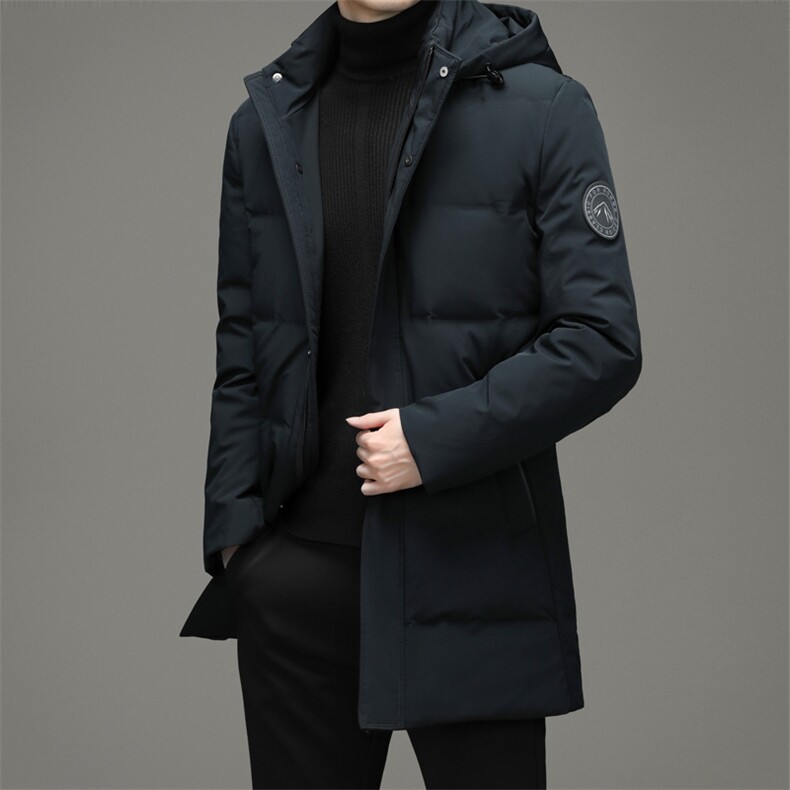 白鸭绒羽绒服男新款21冬装连帽羽绒服休闲外套上衣男DD21718-P380,男装羽绒服,电商B212（原钱塘6029）