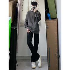 B221美式ins高街暗黑小众修身弹力休闲牛仔裤LK23010-P60控78，男装牛仔裤，电商B221
