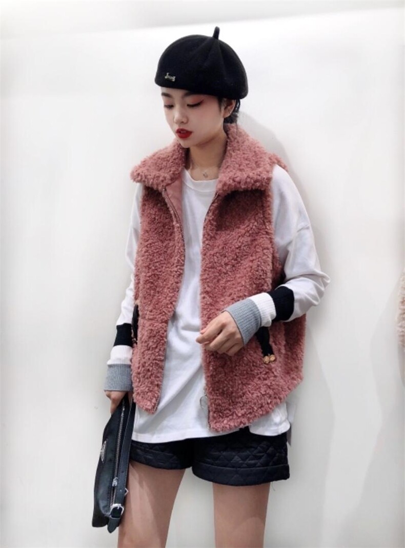 皮毛马甲，女装马甲，艾酷欧派