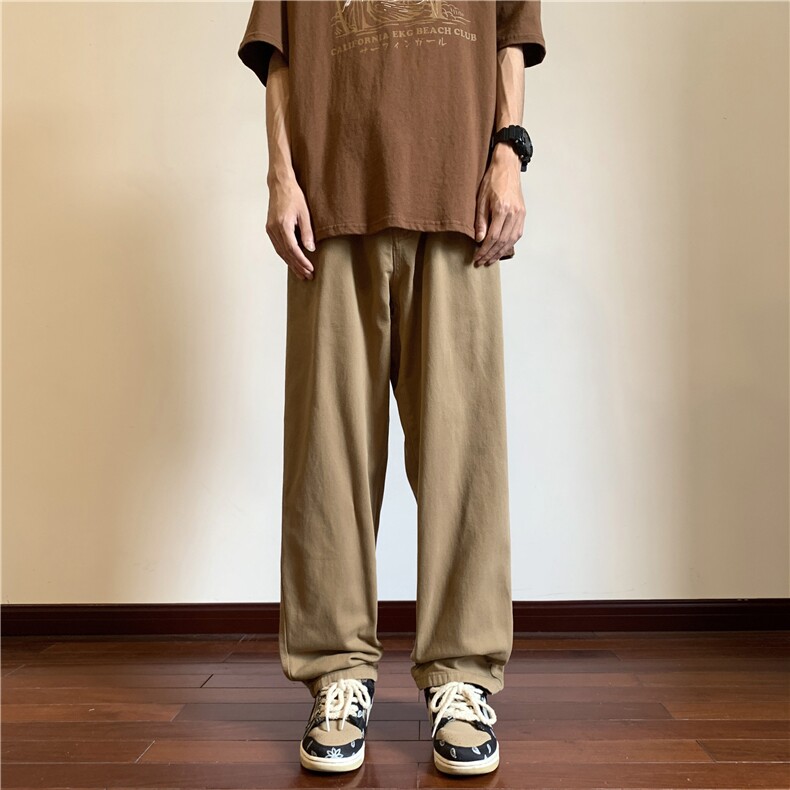 重磅水洗拉链门襟工装裤M~5XLXZ604-KG58-P60控78,男装工装外套,星座604