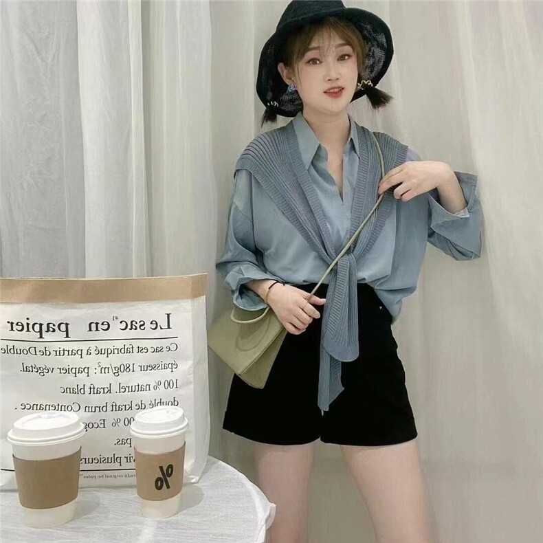 百搭衬衫，女装衬衫，图澜朵