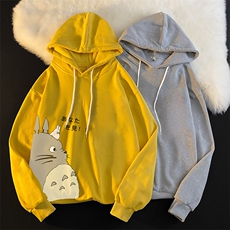 WY2150-P35加绒款-P40纯棉连帽卫衣男大码运动帽衫宽松薄外套男，男装卫衣，电商A040