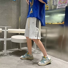 夏季简约直筒时尚潮牌男运动裤宽松型五分裤原宿青春DK73-P28，男装休闲裤，星座1109-3