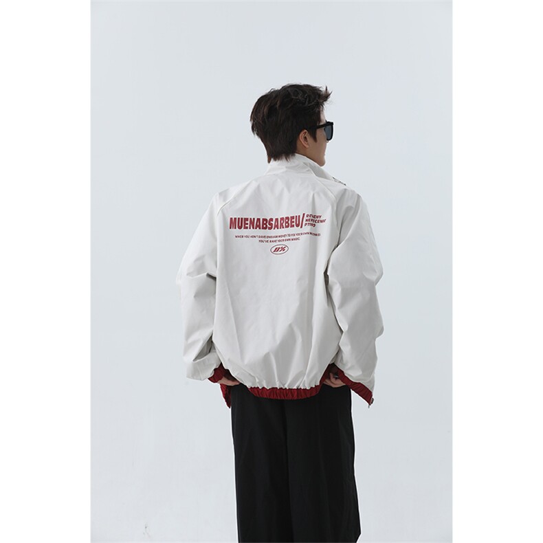 YK86060-P48聚酯纤维秋季户外撞色两面穿夹克上衣,男装夹克,电商A086-1