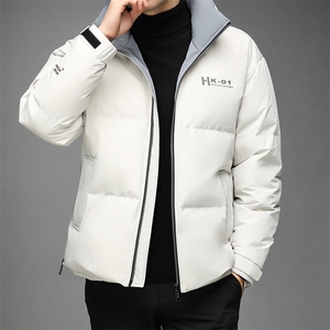 CAH919钱塘2020-2中年男士冬季厚款时尚休闲简约羽绒服P240图片