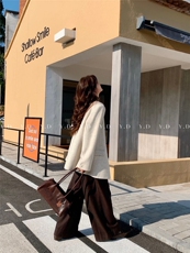 冬上新！小香风双面羊绒25秋冬新短款小个子显瘦高级感，女装双面呢大衣，依嘟服饰