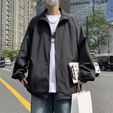 2023春季新大码宽松纯色男款潮流boy夹克J6200-P40，男装夹克，星座1115-1