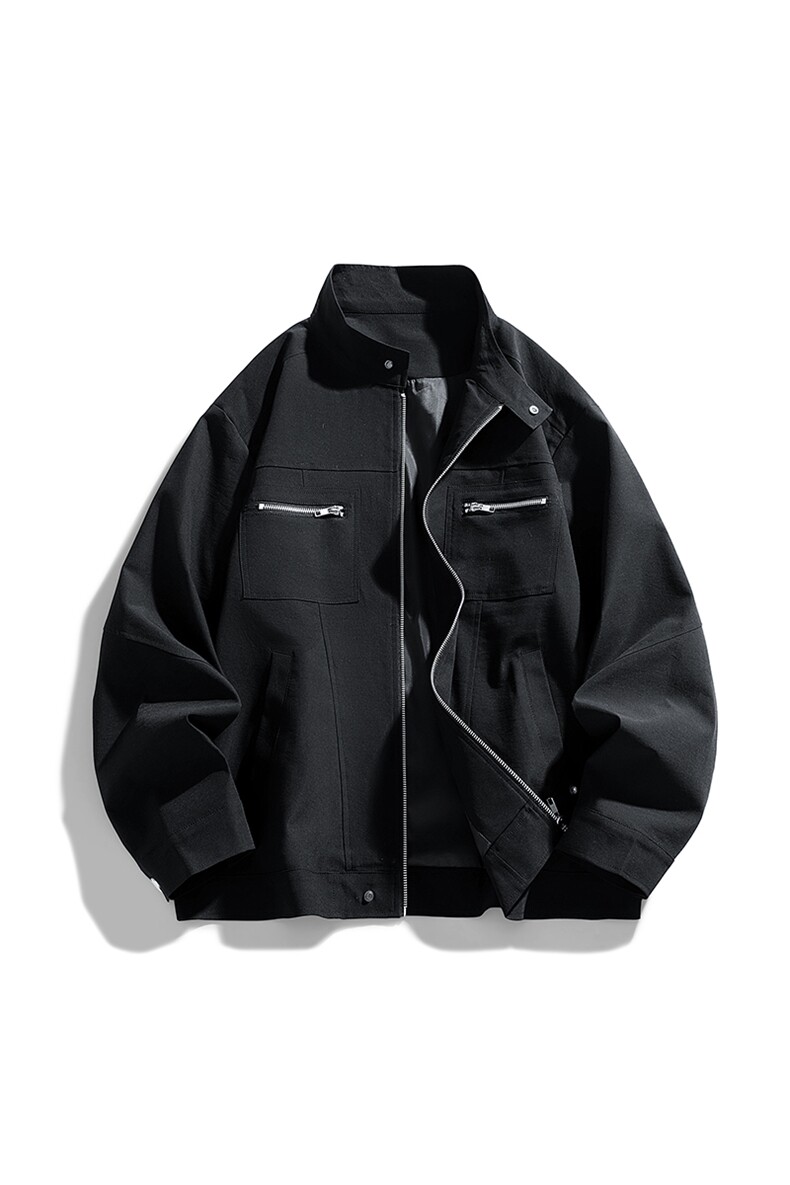 日系平铺工装飞行夹克秋季立领棒球服外套A436-1807-P80119,男装夹克,电商A436