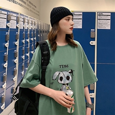 ！2021夏新款纯棉体恤潮牌短袖T恤男女中性风半袖T2110特P20，男装T恤，电商B220