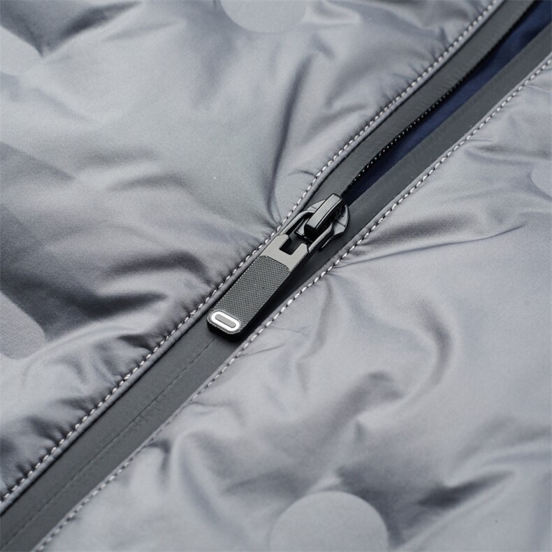 羽绒服可卸羊毛毛领中年男翻领羽绒服防寒纯色羽绒男ZL99667-P225图片