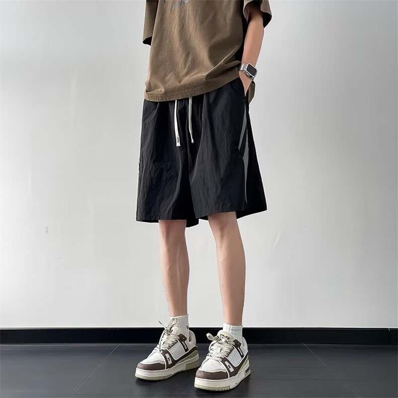 休闲短裤男士韩版潮流痞帅气百搭2024夏季ins宽松五分裤K5595-P30,男装牛仔裤,星座412-3