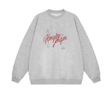 2025年秋季套头通勤长袖时尚百搭通勤简约休闲，女装卫衣/绒衫，花可