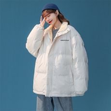 ！2023冬季新款男女同款棉衣情侣中性风立领棉服MY101特P78，男装棉衣，电商B220