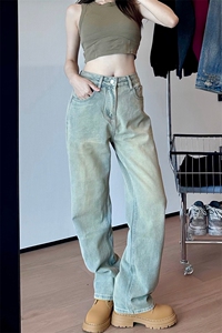 美式ins高街对镜自拍男女同款三色潮流休闲长裤B381-2-D205-p48图片