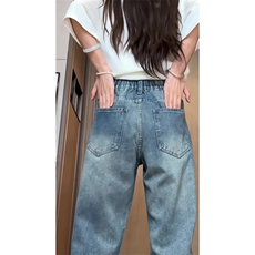 【深度库存可供得物可二改】美式高街夏季破洞牛仔裤B381/SS501，男装牛仔裤，电商B381（原B382）