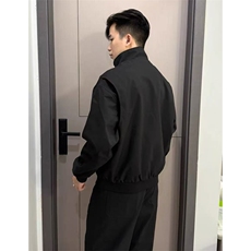 网图ZPA立领三防夹克纯色复古飞行夹克外套X1213-JK503-P70，男装夹克，星座1213