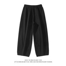 潮流高腰显瘦日系宽松萝卜裤休闲直筒阔腿K72028-P40【特价】，男装休闲裤，电商A007