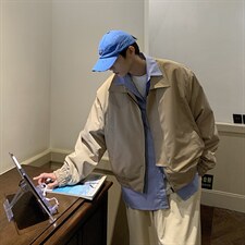 【2025秋冬】韩系垫肩短款外套夹克货号：2167棉衣货号：MY2167图片