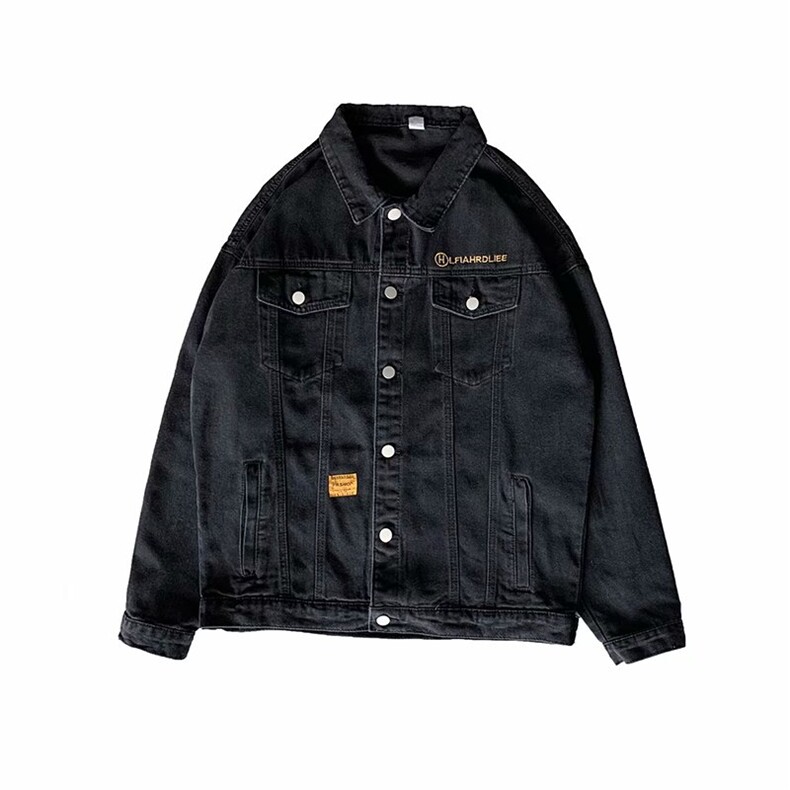 男士牛仔外套新款春秋季炸街上衣韩版潮流休闲棒球服夹克J108P50,男装夹克,星座310B-1