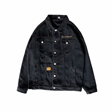 男士牛仔外套新款春秋季炸街上衣韩版潮流休闲棒球服夹克J108P50，男装夹克，星座310B-1