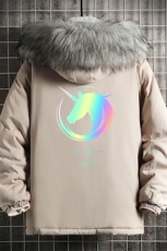 MM48138-P130冬季大毛领棉衣男士大码加厚棉袄男棉服网格，男装棉衣，电商A040A