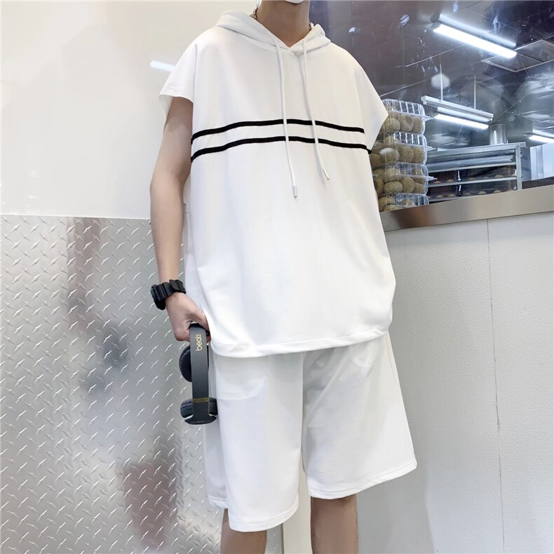 2023男潮流休闲运动套装U32P38,男装休闲套装,星座1116-2