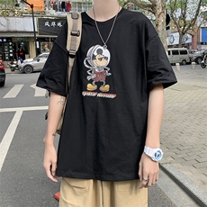 卡通印花T恤短袖学生夏季新款宽松休闲潮流，男装T恤，星座410-7