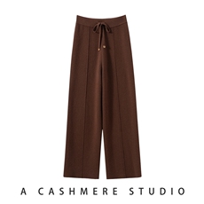 2025年秋季加厚时尚百搭通勤简约休闲直筒裤，女装休闲裤，绒歆坊