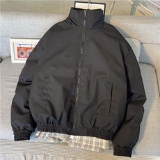 现货！街头感百搭立领宽松休闲冬季棉服-LK80203-特批90，男装棉衣，电商A061