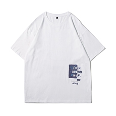 1图案已注册日系休闲情侣大码M-5XL短袖T恤男挂拍7006特P18控39，男装T恤，星座226-2