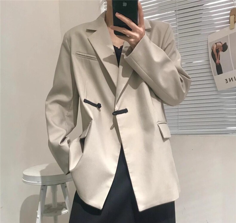 盘扣西装，女装西装，IECE
