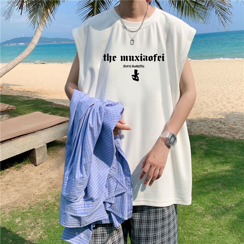 量大图低自动【有货】纯棉背心HD019-1-BX2593-P20，男装背心/马甲，电商019-1