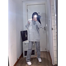 美式hiphop纯色修身直筒牛仔裤，男装牛仔裤，星座310A-4