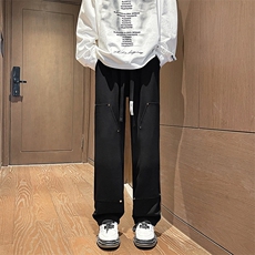 早秋季新款菠萝格贴标休闲裤A316-1-K1195P55控78，男装休闲裤，星座906（原电商a316-1）