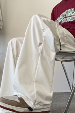 8XL-M特大码冰丝裤男美式工装裤高腰垂感宽松防晒阔腿裤K962P45，男装防晒衣，电商D206-1