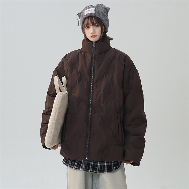 新款中性风90绒防风服宽松羽绒服外套225-2-Y205-P255，男装羽绒服，星座225-2