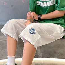 冰丝七分裤男大码速干短裤男五分裤车景风格QK72395-P25，男装休闲裤，电商A040