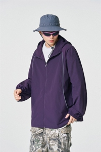 UPF50+有报告 凉感轻薄透气宽松大码潮流防晒服 DQC657-P48图片