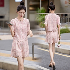 浮梦录 夏季新款重工绣花晕染清冷感气质上衣半裙套装,女装套装/套裙,牡丹诺,浙宝-杭派风 浮梦录 夏季新款重工绣花晕染清冷感气质上衣半裙套装,女装套装/套裙,牡丹诺,浙宝-杭派风